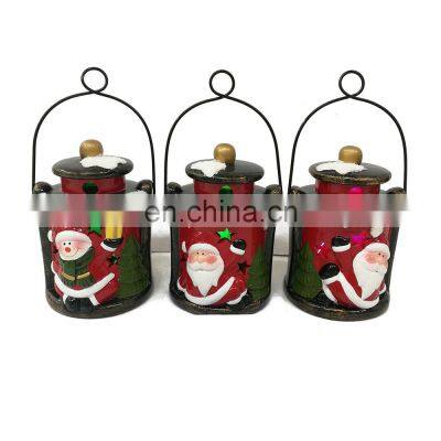 ceramic christmas led lamp lantern outdoor for children