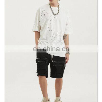 Clothing Factory Custom Customized Design Best Colorful Printed 100% Cotton Men Oversized T-shirt photo-2