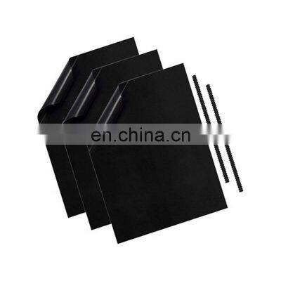 Low Price Customized Black Food Outdoor Indoor Reusable Non Stick BBQ Grill Mat Deck photo-3