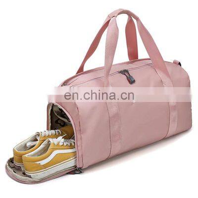 Custom Duffel Sports Fitness Bag Gym With Shoe Compartment