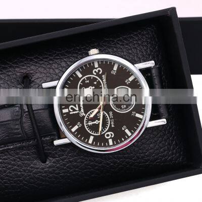 Custom Logo Watch Display Pocket Long Style Gift Paper Watch Box Cardboard Printing Storage Box Watch Organizer Box photo-5