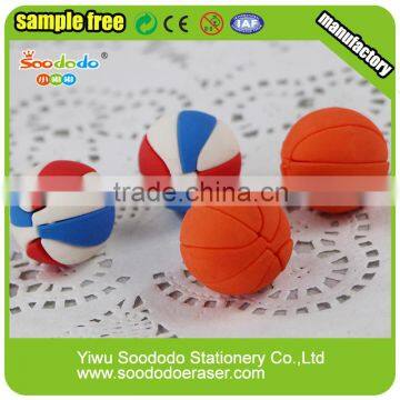 china school stationery football erasers rubber erasers