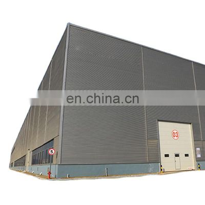 Qingdao low cost high rise pre engineering roof double pitch steel structure building