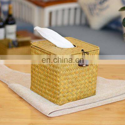 Rectangular Woven Tissue Box Holder&Decorative Napkin Holder