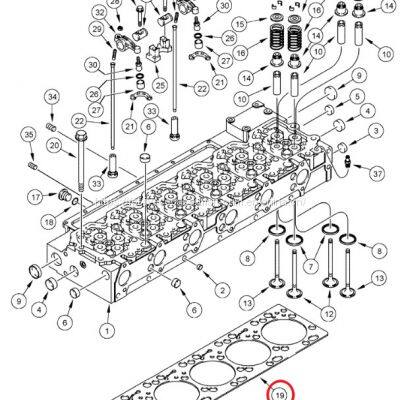 Cummins 6CT FLX3010 CYLINDER HEAD GASKET J943366