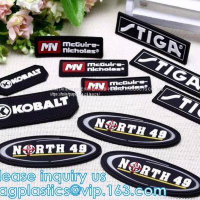 Customize 3D Silicone Patch, Garment Label, Apparel Accessories, Clothing Label Tag, Pvc Patch, Rubber Badge photo-3