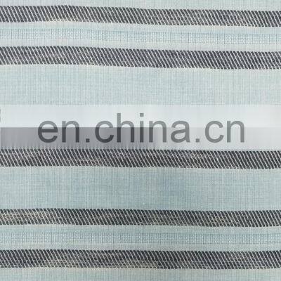 Good Quality Twill Linen Cotton Cloth Yanr Dyed Linen Cotton Cloth photo-4