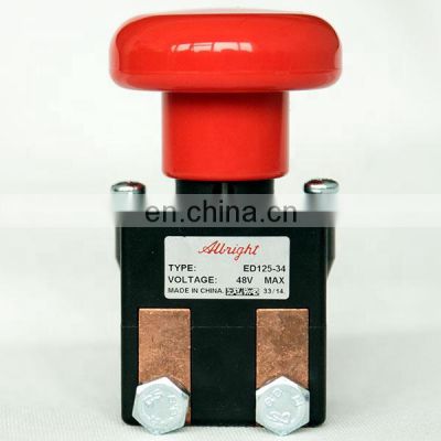 Albright ED125 125A 96V disconnect button emergency switch Forklift Kits