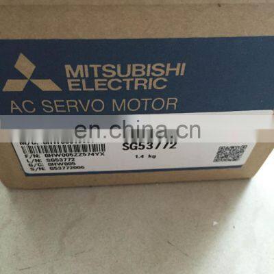 HF-KP43 High Frequency Mitsubishi 400w Servo Motor with Key-way