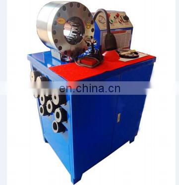 Hydraulic hose pipe tube crimping machine