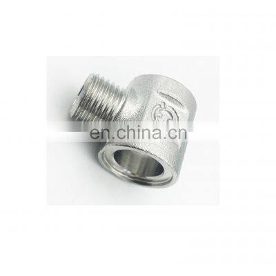 2021 Good Fuel Gas Carbon Steel Banjo Hydraulic Crimp Pipe Union Straight Female Hose Barb Fittings