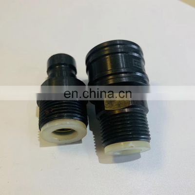 QZB2715 quick connect couplings metric external thread joint close type connect disconnect coupler