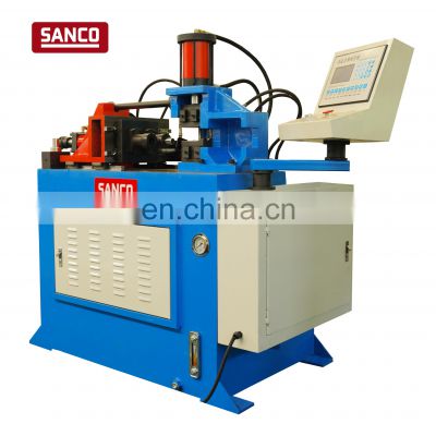 Diesel injection steel metal tube pipe end shrinking crimping forming expand reduce machine