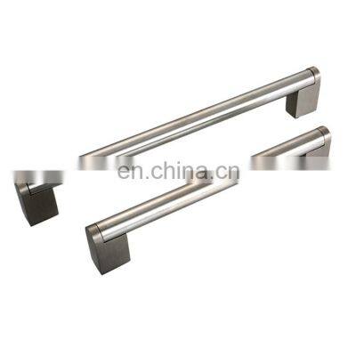 2020 new design stainless steel pipe zinc alloy dia casting drawer cabinet metal pull furniture hardware handle