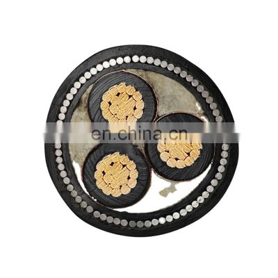 120mm2 xlpe insulated armoured electric power cable 3 core power cable 120mm2