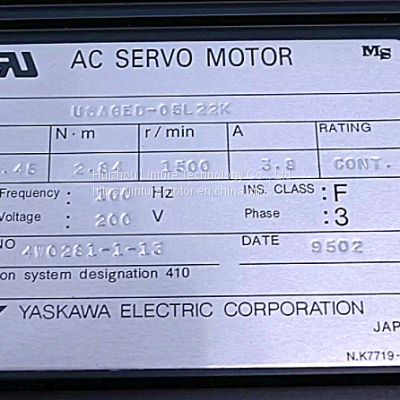 USAGED-05AS2S YASKAWA Electronic 200V Rated Voltage Use Truck Freight photo-3