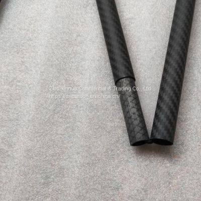 Ultralight 185cm 6ft Carbon Fiber Foldable Tube Carbon Fiber Camping Tent Pole Carbon Fiber Greenhouse Pole photo-3