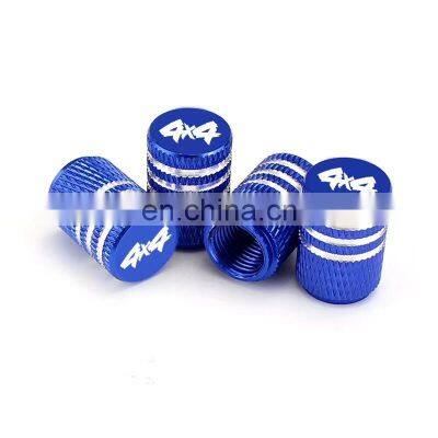 Custom Aluminum Dust Valve Caps Tyre Punisher Skull Black photo-4