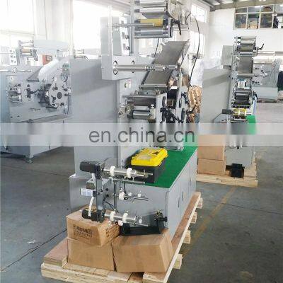 UGS42S Automatic Roll to Roll Fabric Washable Label Flexo Label Printing Machine, Flexographic Wash Care Cotton Ribbon Printer photo-3