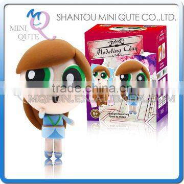 Mini Qute Bonnie kawaii American girl fashion dolls DIY cartoon model building block plasticine clay educational toy NO.BN9998-7