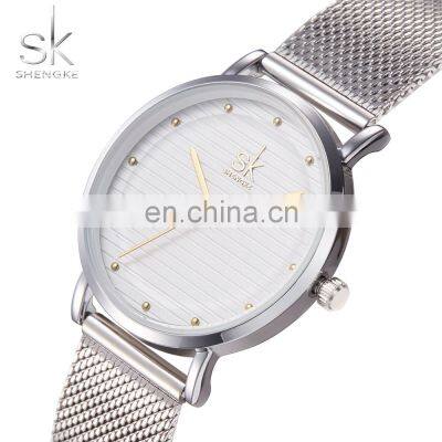 SHENGKE Girl Mitoshop Watches Line Texture Dial HandWatch  Relogio Feminino Ladies Quartz Wacths  K0049L