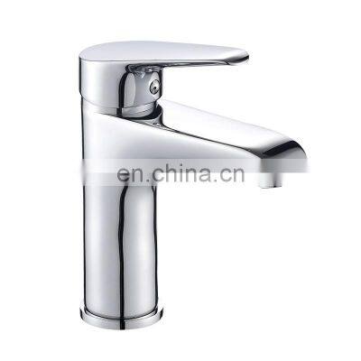 China Supplier Single Lever Brass Tap Sanitary Ware Copper Basin Tap photo-2