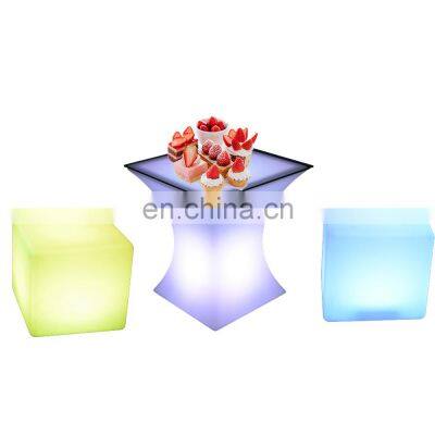 mobile bar tables decorative led cube chair outdoor furniture