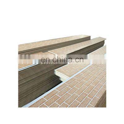 sandwich panel food wrapping metal facing sandwich panel decorative insulated metal siding pu foam