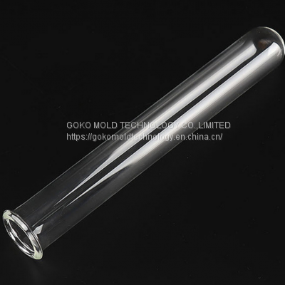 Manufacturers Wholesale Bar Glass Test Tube Rolled Edge Glass Test Tube Cocktail Round Bottom Test Tube Special Glass Roll-mouth Test Tube photo-2