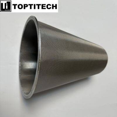 Wave Stainless Steel Wire Mesh Filter Cartridges Cleanable photo-3