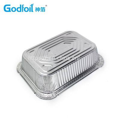 Rectanglar Aluminum Foil Container Wrinkle Wall Container photo-5