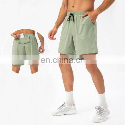 Mens Gym Waist Drawstring Cargo Shorts With Pockets Wholesale Sports Men Jogger Pants