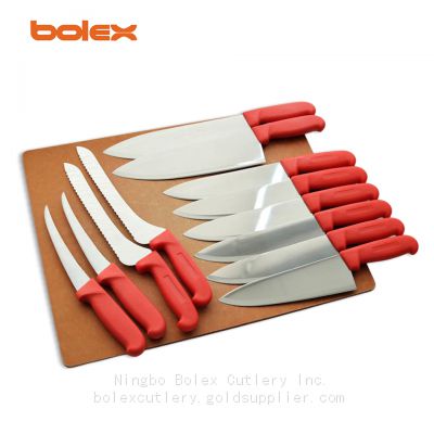 chef cater butcher kitchen knife CUCHILLO CHINO CHEF COCINA BONING DEBONING STRAIGHT STIFF KNIFE cook chef knife greban cozzini omcan colombia cutlery sharpening rental grinding services exchange