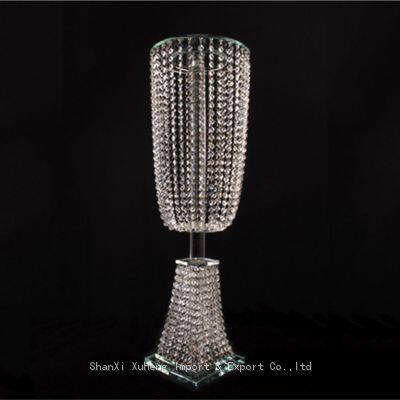 Banquet Wedding Centerpiece Crystal Flower Stands Event Party Table Decoration Crystal Vases