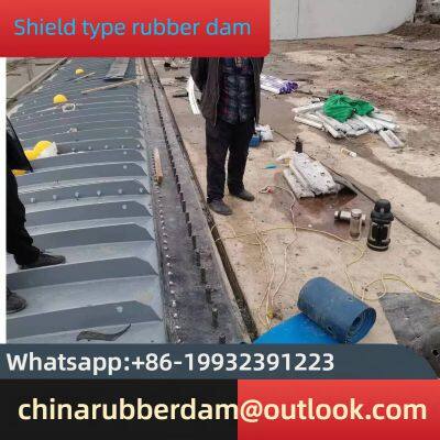 Supply rubber dams for water storage, small river dams, spot inflatable dams, and gas shield dams