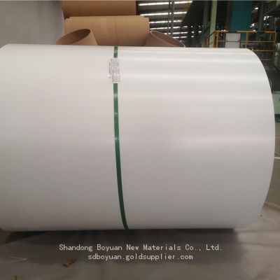 Boyuan PVDF White 9003 Color Coated Roll Exported To The United Arab Emirates