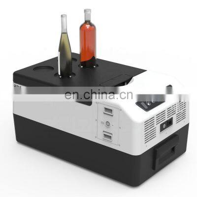 15L 30L 40L 50L Waterproof Refrigerator Portable Solar Car Fridge AC DC Camping 12v Freezer for Outdoor RV 4DW photo-2