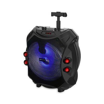 SING-E ZQS12109 12 Inch Powered Party Dj RGB Light Outdoor Wireless Hifi Super Bass Karaoke Trolley Portable Speaker