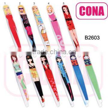 custom eyebrow tweezers with display