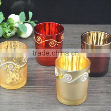 wholesale mercury glass apothecary jars