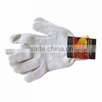 Durable China cotton knitting working gloves