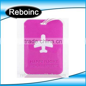 Reboinc-X23 Travelling flight luggage tag pvc luggage tag                        
                                                Quality Choice