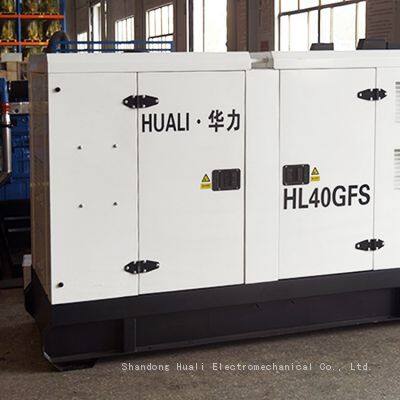 Factory Emergency Silent Type 40kW Diesel Generator Set