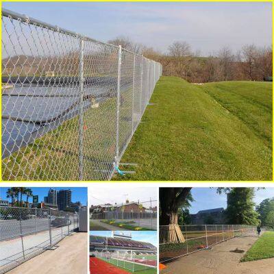 Chain Link Temporary Fence for Event Crowd Control With 1.2m Height photo-1
