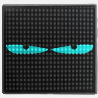 Ntelligent Rear Screen App/control/text Pattern Animation Clock（Wechat:13510231336）