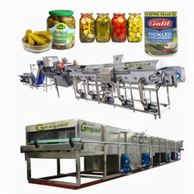 Профессиональная полноавтоматическая линия по производству консервов из перца чили