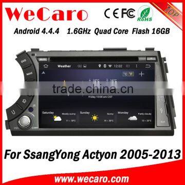 Wecaro WC-SY7020 7" Android 4.4.4 WIFI 3G Car Dvd Player for Ssangyong Actyon Car Multimedia Player 2005 - 2013 photo-5