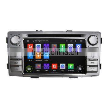 Automotive multimedia dvd player with navigation system for Toyota Hilux 2012