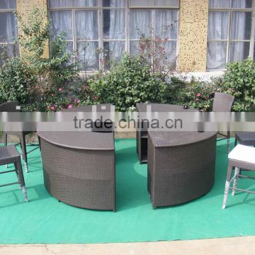 New Rattan bar table