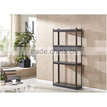 Medium duty practical bedroom book shelf storage rack shelves